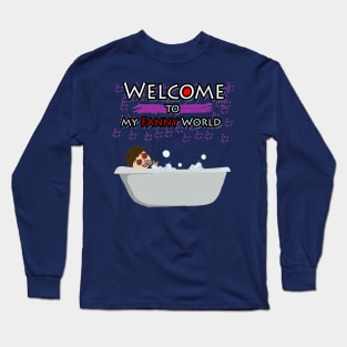 funny world Long Sleeve T-Shirt